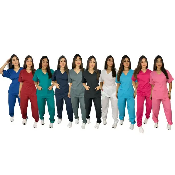 Pijama Cirúrgico Feminino Masculino Scrub Hospitalar Oxford