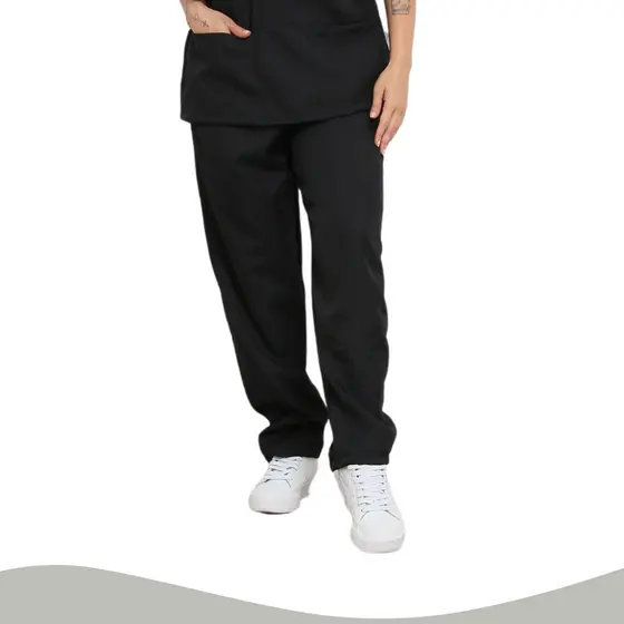 Calça Oxford Uniforme Padeiro Chefe De Cozinha Scrub