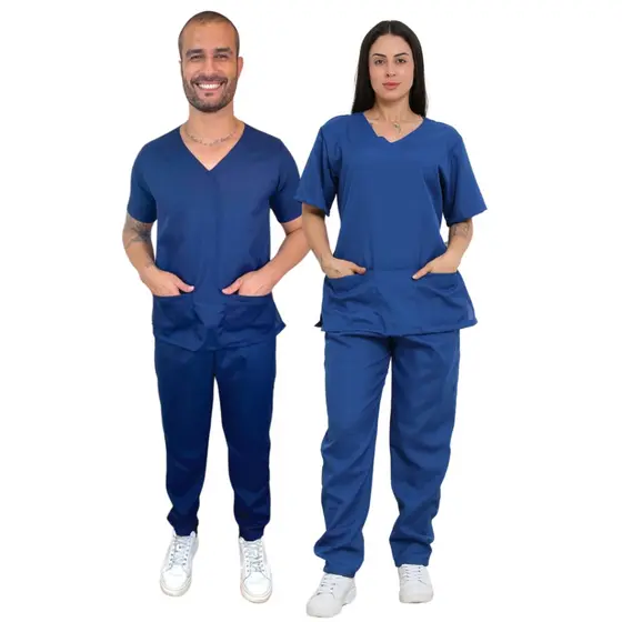 Pijama Hospitalar Scrub Conjunto Privativo - Pronta Entrega