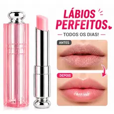 Lip Balm Hidratante para Lábios Ressecados Muda de Cor À Prova D’Água