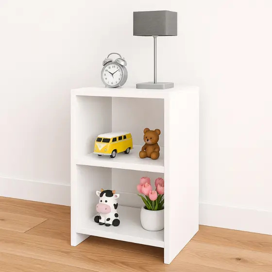 Mesa de Cabeceira Nicho Para Quarto Aparador Multiuso