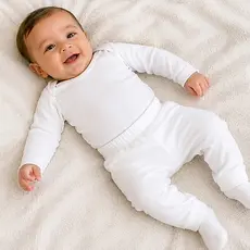 Conjunto Body Térmico Bebê P ao GG Manga Longa Calça Inverno Menino Menina Peluciado