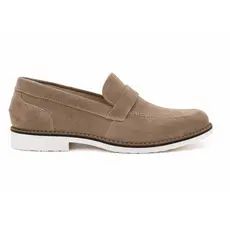 Sapato Masculino Casual Camurça Mocassim Loafer Estiloso