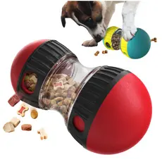 Brinquedo De Para Cães Grandes Pequenos Médios Bola De Alimentação Com Vazamento Lenta Treinamento Dog Pets

