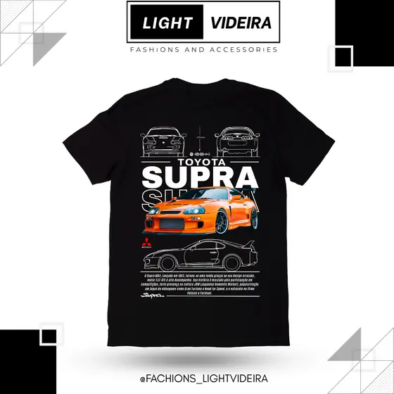 Camisa Camiseta Básica Premium 100% algodão Brian Supra Paul Corrida Esportivo Walker variedade cores