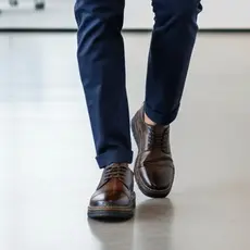Sapato Oxford Social Masculino Luxo Derby Brogue Confortável