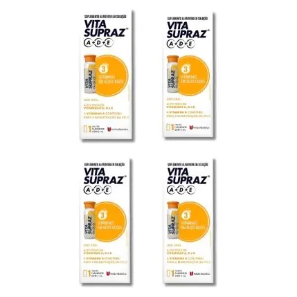 KIT POLIVITAMINICO VITA SUPRAZ A+D+E FLACONETE DE 3ML  CADA