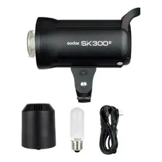 FLASH GODOX PARA ESTÚDIO SK300II  110V E 220V Novo e original.