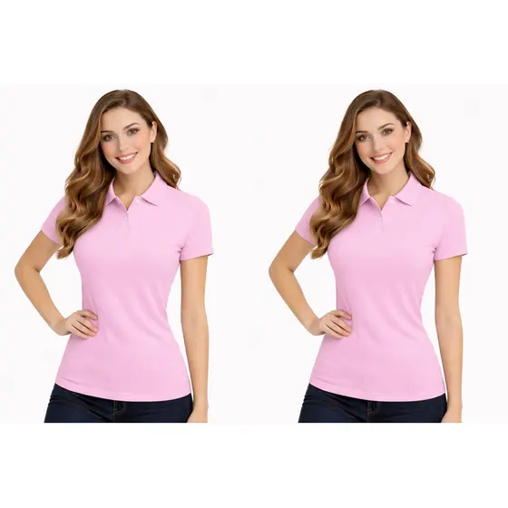 kit 2 Polo baby look para Personalização e sublimação