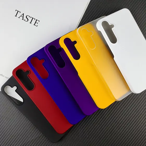Capa Dura Fosca Para PC Samsung A55 A54 A14 A15 A34 A35 A16 A26 A36 A56 Traseira De Proteção