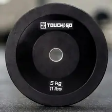 Anilha Olímpica Emborrachada 5kg Peso Profissional Academia Touch And Go -  (1 Unidade)