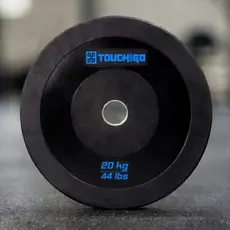 Anilha Profissional Olímpica Emborrachada 20kg Peso Academia Touch and Go -  (1 Unidade)