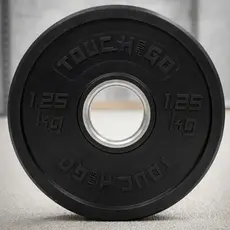 Anilha Bumper Olímpica Fracionada 1,25Kg Borracha Vulcanizada Touch And Go -  (1 Unidade)