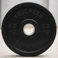 Anilha Bumper Olímpica Fracionada 2,5Kg Borracha Vulcanizada Touch And Go -  (1 Unidade)