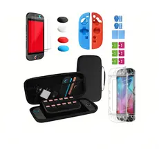 Kit Para Nintendo Switch 2 Case + Acrilico + Película + Grip