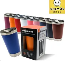 Copo Térmico com Tampa E Abridor 473ml Inox Gelada Quente Caneca