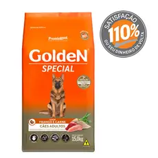 Ração Golden Special Cães Adultos Frango e Carne 15 kg