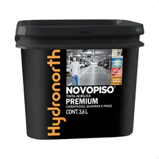 Tinta Acrílica Novopiso Garagem Hydronorth 900ml e 3,6l Cores