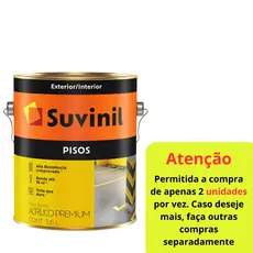Tinta Acrílica Pisos Cores Premium Fosco 3,6l E 18L Suvinil