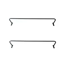KIT COM 2 UNIDADES - ARARA PARA PAREDE 80 CM, COM PARAFUSO