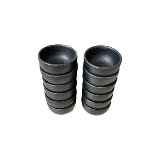 kit 10 cambucas de barro 500ml cada