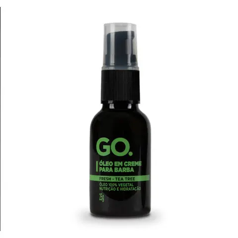 Óleo em Creme para Barba Tea Tree Go Man