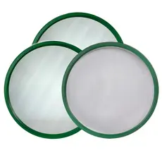 Peneiras Arroz Areia Feijao Aro Plastico Chapa Exp Kit C/3