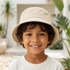 Chapéu bucket Hat infantil 3 a 10 Anos Praia Kids Menino Menina Estilo Blogueirinho Tendência Verão