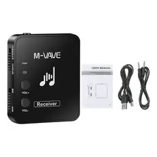 Monitor Receptor De Transmissão Wp-10 Ear M-Vave 2.4ghz