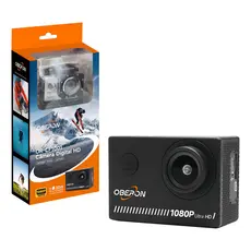 Camera Filmadora Esportes Full Hd 1080p 30fps Cor Preto