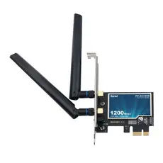 Placa WiFi PCIe 1200Mbps Dual Band com Bluetooth 4.0