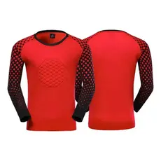 Camisa Goleiro Manga Longa Com Proteção Cotoveleira