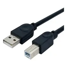 Cabo USB 2.0 Para Impressora 1,8m Tipo B HP Epson Canon