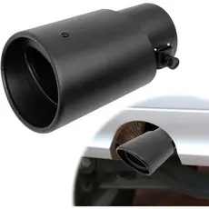 Ponteira De Escapamento Universa Aço Inoxidável Para Carro