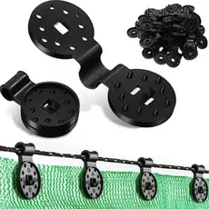 Kit 10 Presilhas Fixadoras Para Sombrite Tela Sombreamento