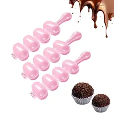 Combo 3 Boleadores de Brigadeiros Docinhos Beijinhos Enrolador Forma Prática Confeitaria