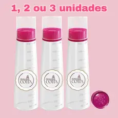 Bisnaga Regador de Massas Umidecedor Bolo com Chuveirinho Graduado com 1, 2 ou 3 und