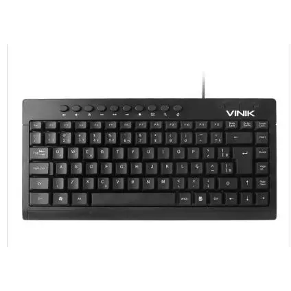 Mini teclado usb vinik multimidia