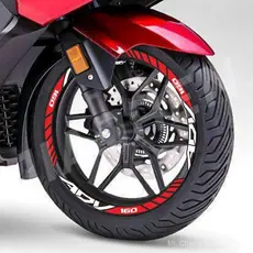 Adesivo Honda adv 160 mags 150 Decalques Conjunto De Aro Da Roda Dianteira E Traseira