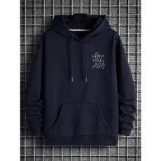 Moletom Blusa Frio Estampado Masculino Canguru Capuz Moleton Qualidade Unissex Qualidade Versatil