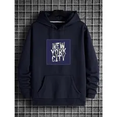 Moletom Inverno Frio Manga Estampado Masculino Canguru Capuz Moleton Estilo Moderno Qualidade Unissex Cores Vivas Premiun Versatil