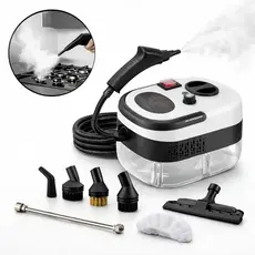 Limpador A Vapor Portátil De 2500 W Máquina Limpeza Pressurizada Alta Temperatura Com Cabeças