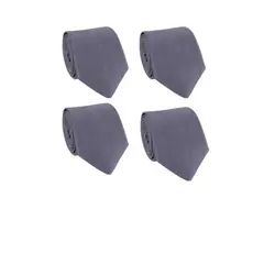 Kit 4 Gravata Social Slim Casamentos Padrinhos Noivos Eventos Congressos
