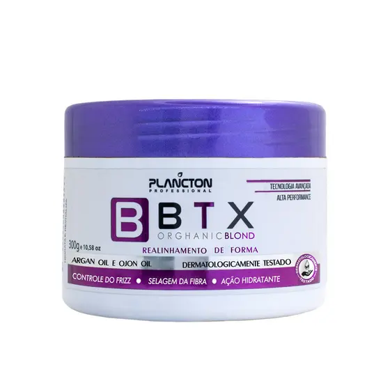 BTX Blond - Realinhamento de Forma sem formol 300g - Plancton Professional