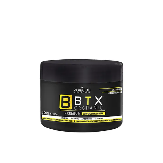 BTX Premium - Realinhamento de Forma sem formol 300g -  Plancton Professional