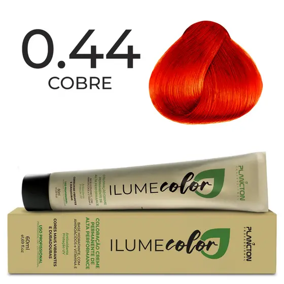 ILUME COLOR PLANCTON COLORAÇÃO- 0.44 COBRE - 60ml
