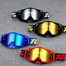Óculos De Proteção Para 100 Motocross E Para-brisa Off-road vermelho/Preto/branco