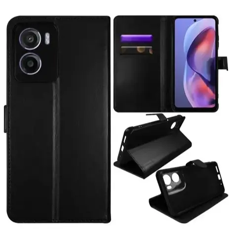 Capa Carteira Flip Couro Motorola Moto G05 – Porta Cartão, Suporte e Fecho Magnético