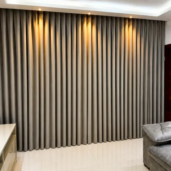Cortina Blackout Premium para Trilho Suíço Tecido Corta Luz com Variações de Tamanhos