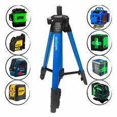 Tripé Para Nível Laser Reforçado Profissional Exbom / Xcold's 1/4 E 5/8